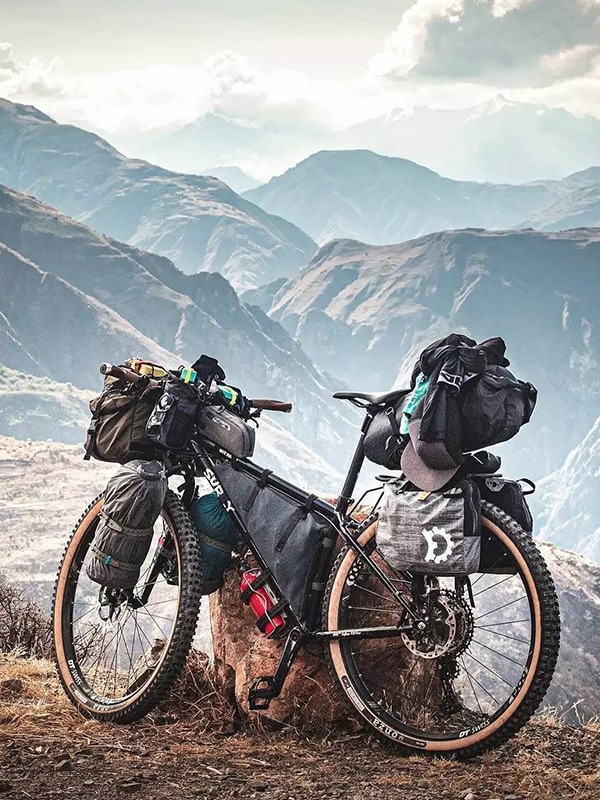 bici con bolsas bikepacking